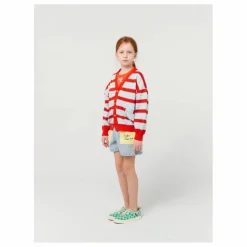 Bobo Choses Exclusivité x Smallable - Cardigan Coton Bio Rayé ||Enfant Pulls, Gilets|Pulls, Gilets