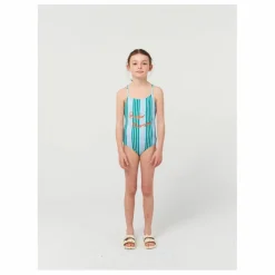 New Bobo Choses Exclusivité x Smallable - Maillot 1 Pièce Rayé | Bleu ciel