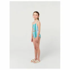 New Bobo Choses Exclusivité x Smallable - Maillot 1 Pièce Rayé | Bleu ciel