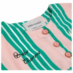 Discount Bobo Choses Exclusivité x Smallable - Robe Rayée Bébé | Lilas tLilas