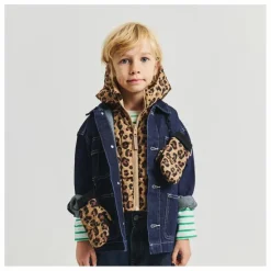 Fudoon Exclusivité X Smallable - Capuche Doudoune Réversible Léopard ||Enfant Accessoires De Mode