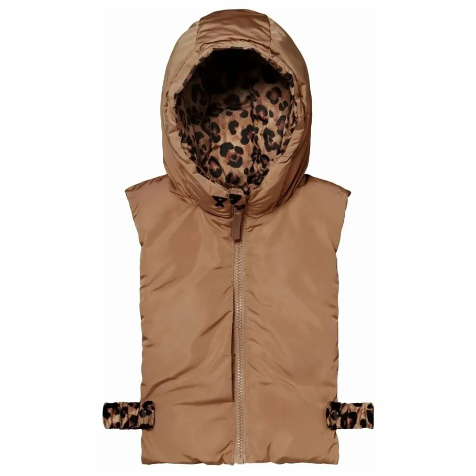 Fudoon Exclusivité X Smallable - Capuche Doudoune Réversible Léopard ||Enfant Accessoires De Mode