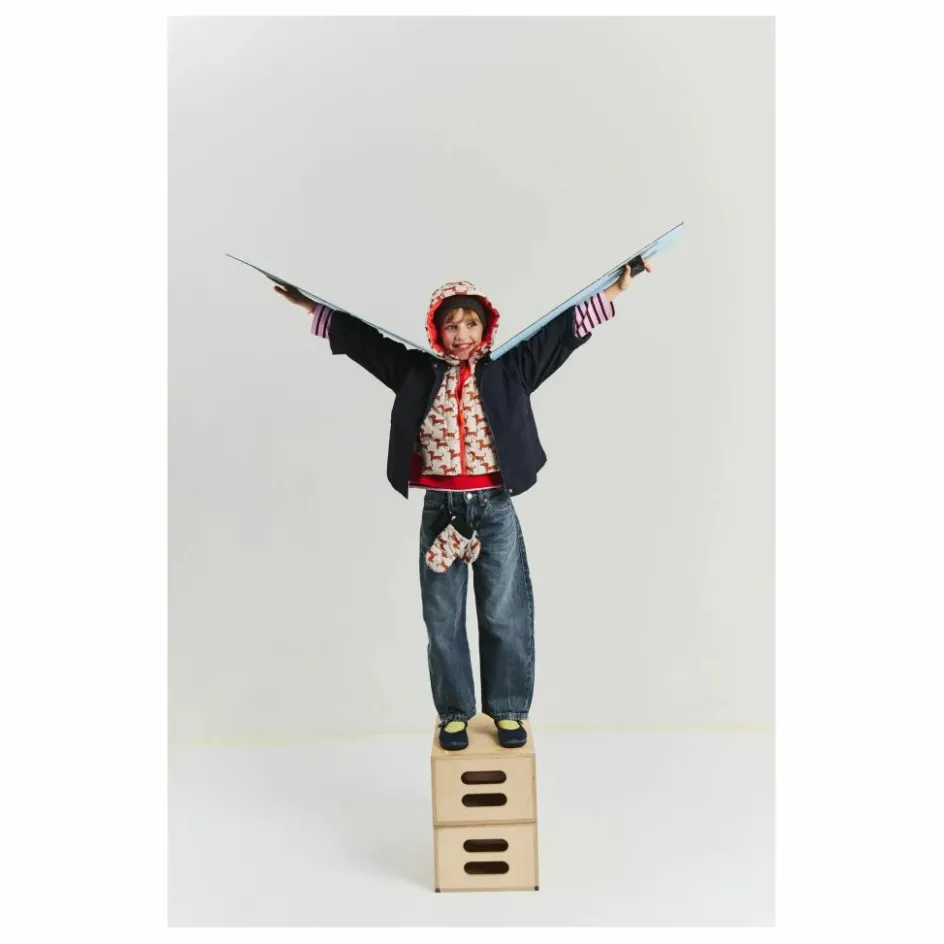 Online Exclusivité X Smallable - Capuche Doudoune Réversible Teckels | Enfant Accessoires De Mode
