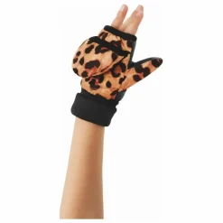 Fudoon Exclusivité X Smallable - Moufles Convertibles Mitaines Léopard ||Enfant Accessoires De Mode