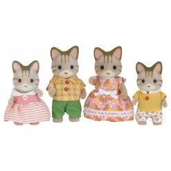 Online Famille Chat tigré Maisons De Poupées