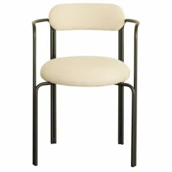 Hot Gabrielle Paris Fauteuil colombe, assise en bouclette | Crème