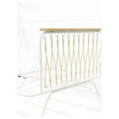 Honoré Fauteuil Croisette epoxy, coton || Canapés, Fauteuils