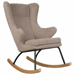 Hot Quax Fauteuil d'allaitement Luxe | Gris clair