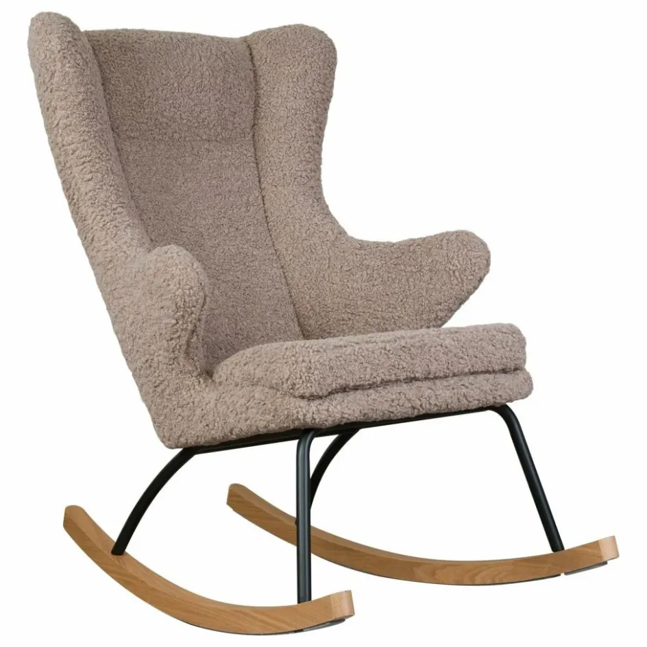 Hot Quax Fauteuil d'allaitement Luxe | Gris clair