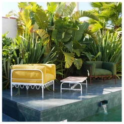 Honoré Mobilier De Jardin*Fauteuil Dolores outdoor en toile déperlante |