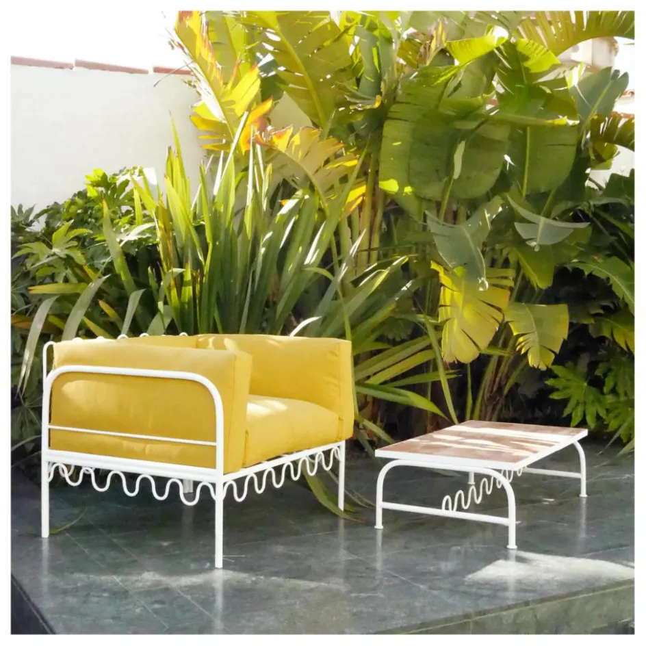 Honoré Mobilier De Jardin*Fauteuil Dolores outdoor en toile déperlante |