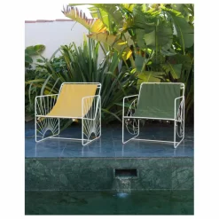 Honoré Mobilier De Jardin*Fauteuil Eldorado outdoor soleil en toile déperlante |