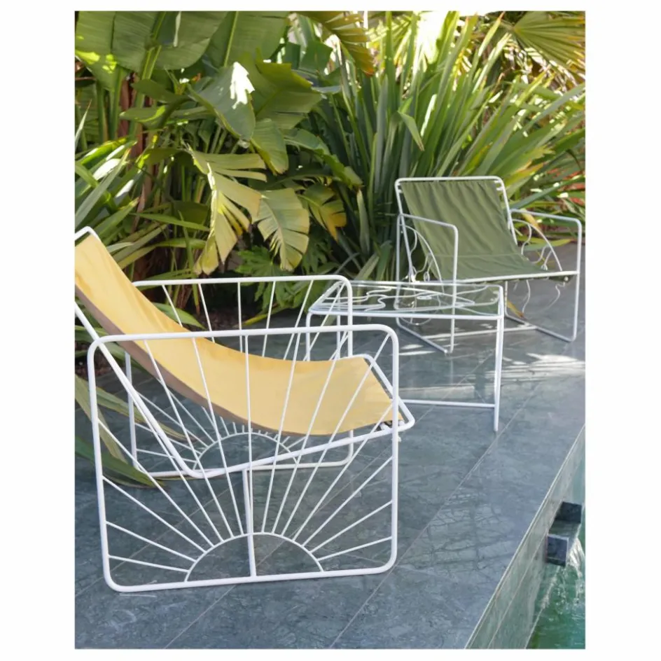 Honoré Mobilier De Jardin*Fauteuil Eldorado outdoor soleil en toile déperlante |