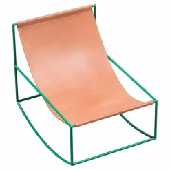Valerie Objects Fauteuil en cuir Rocking Chair| Canapés, Fauteuils