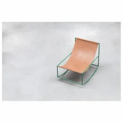 Valerie Objects Fauteuil en cuir Rocking Chair| Canapés, Fauteuils
