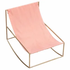 Valerie Objects Canapés, Fauteuils*Fauteuil en lin Rocking Chair