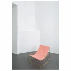 Valerie Objects Canapés, Fauteuils*Fauteuil en lin Rocking Chair