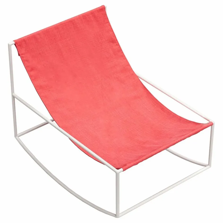 Discount Fauteuil en lin Rocking Chair Canapés, Fauteuils