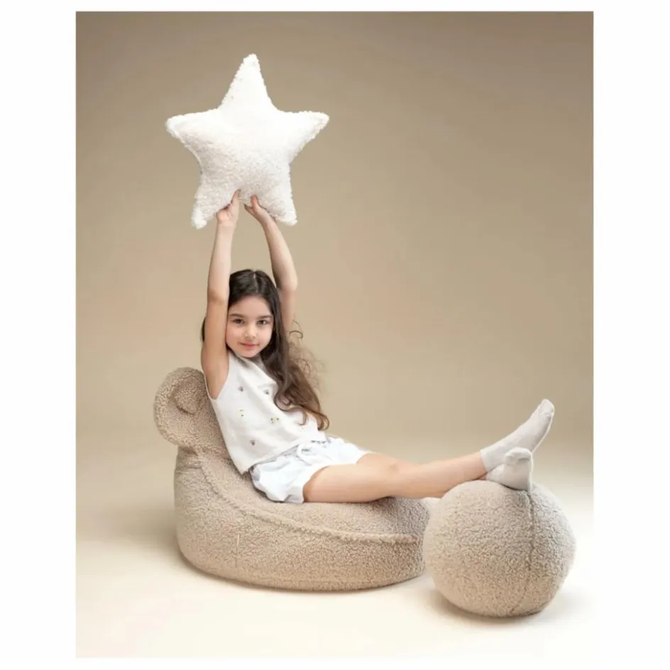 Discount Wigiwama Fauteuil en teddy Bear | Beige