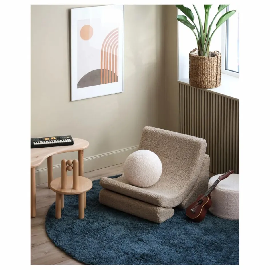 Fauteuil en teddy Moon | Enfant Chaises Enfant