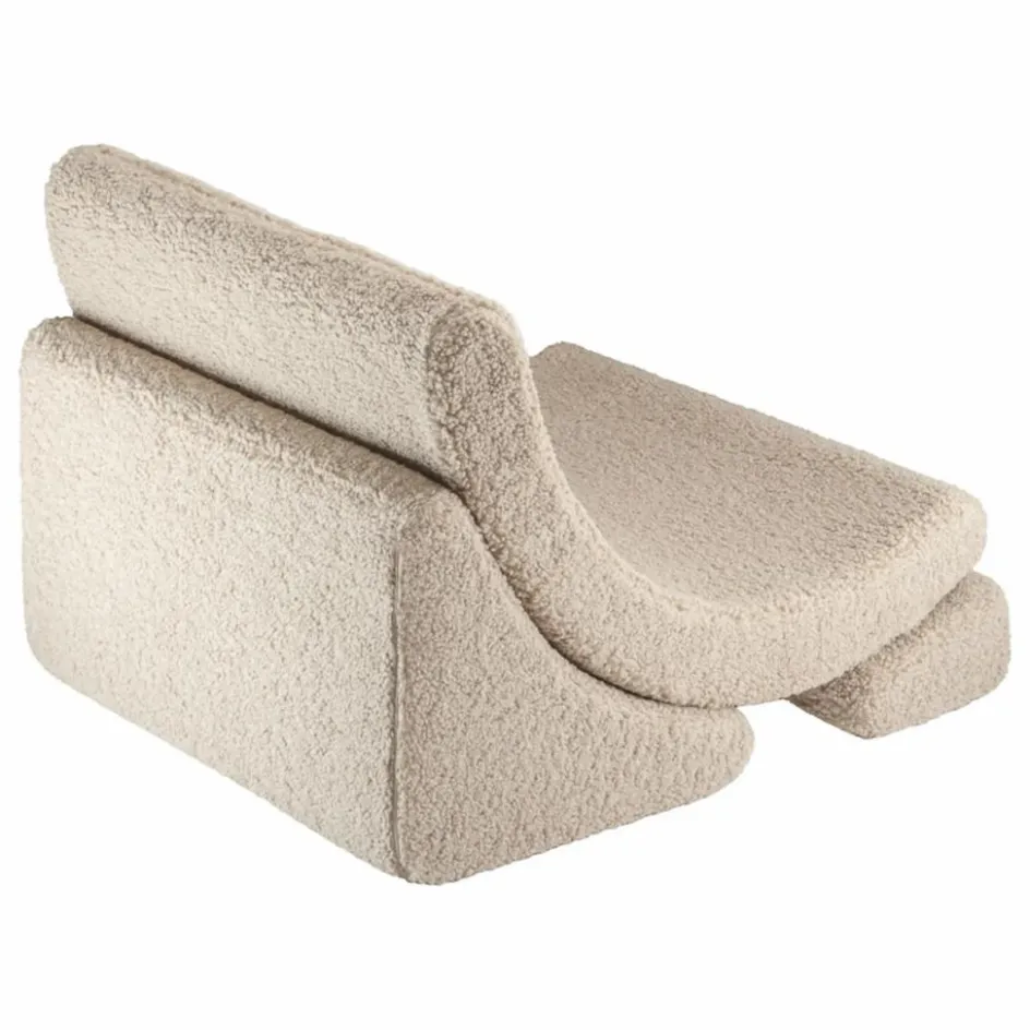 Fauteuil en teddy Moon | Enfant Chaises Enfant