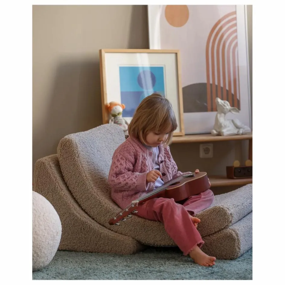Fauteuil en teddy Moon | Enfant Chaises Enfant