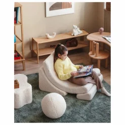 Wigiwama Fauteuil en teddy Moon ||Enfant Chaises Enfant