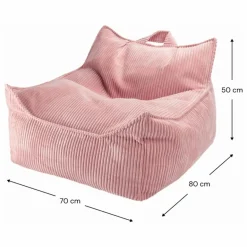 Best Fauteuil en velours côtelé | Enfant Chaises Enfant