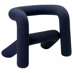 Online Moustache Fauteuil Extra Bold Mélangé - Big Game | Bleu nuit