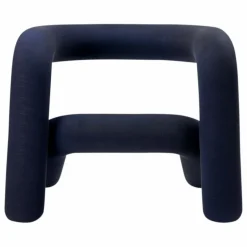 Online Moustache Fauteuil Extra Bold Mélangé - Big Game | Bleu nuit