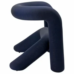 Online Moustache Fauteuil Extra Bold Mélangé - Big Game | Bleu nuit