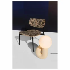 Petite friture Fauteuil lounge en bois de hêtre Fromme || Chaises, Tabourets, Bancs