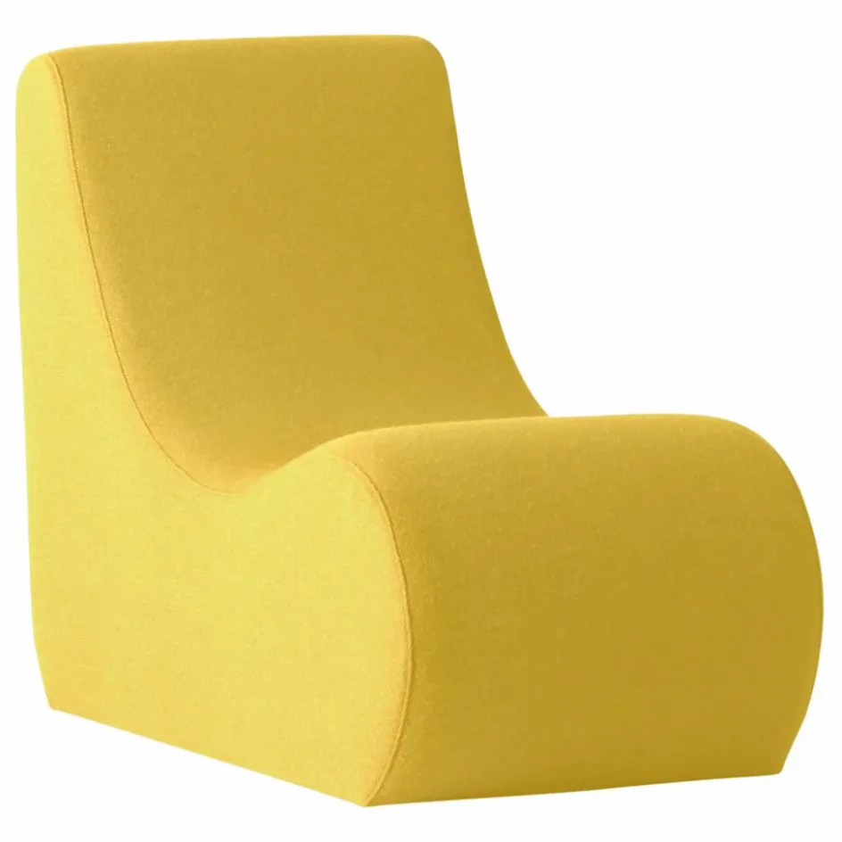 Sale Verpan Fauteuil lounge Welle 2 | Jaune