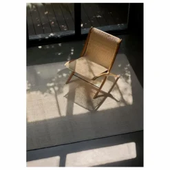 Online & Tradition Fauteuil lounge X HM10, Hvidt & Mølgaard | Naturel