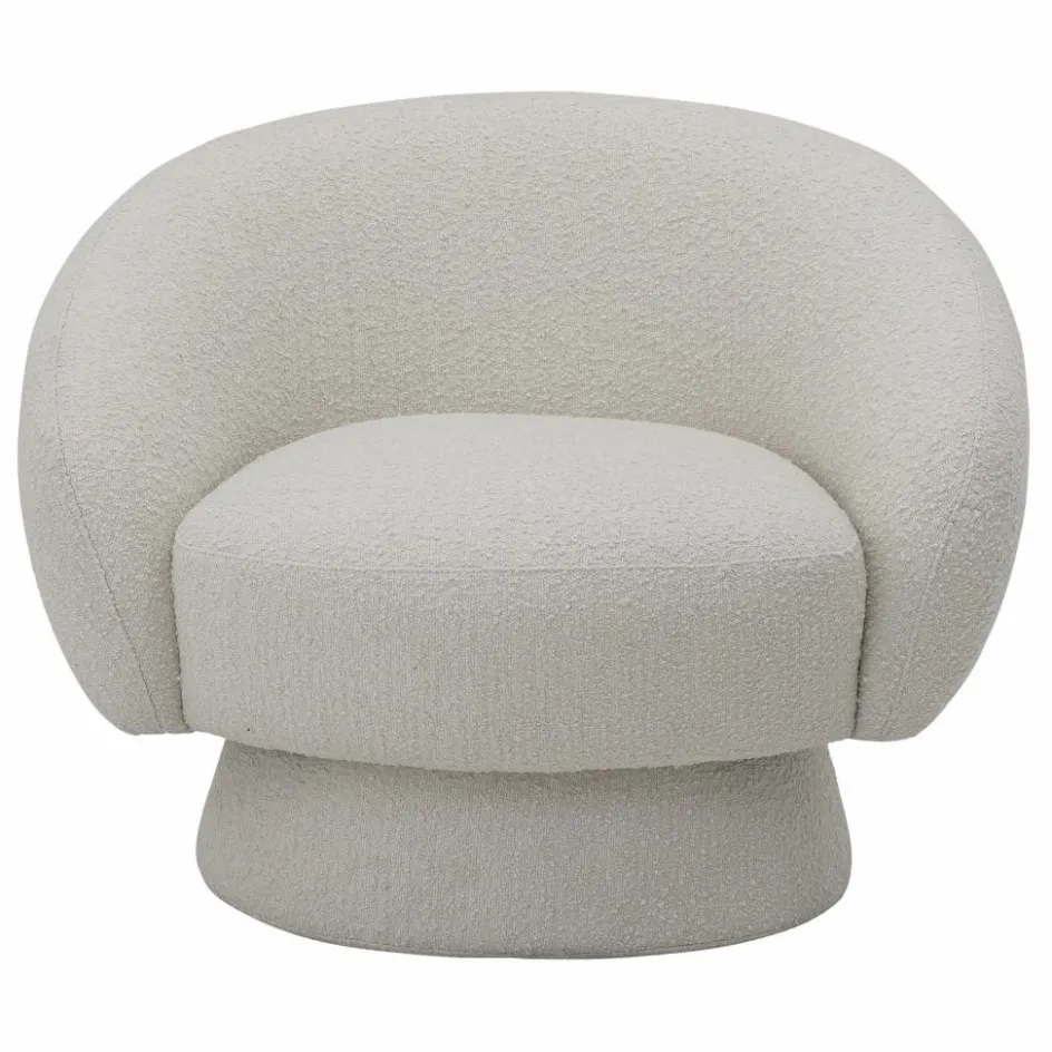 Clearance Bloomingville Fauteuil Ted | Blanc