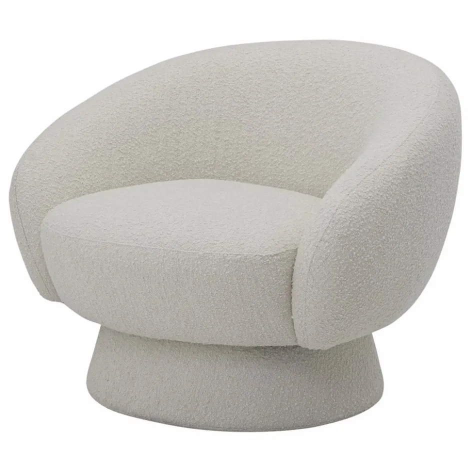 Clearance Bloomingville Fauteuil Ted | Blanc