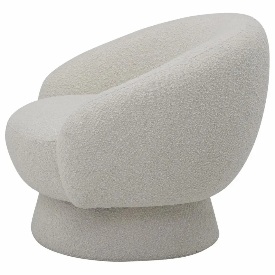 Clearance Bloomingville Fauteuil Ted | Blanc