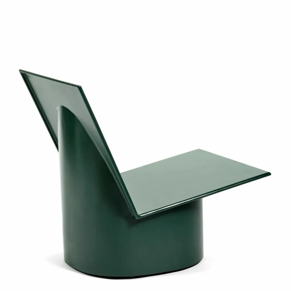 Hot Serax Fauteuil Valerie en acier laqué | Vert