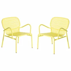 Outlet Petite friture Fauteuil Week-end - Lot de 2 | Jaune