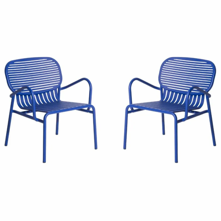 Petite friture Fauteuil Week-end - Lot de 2 | Bleu