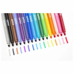 New Feutres ultra-lavables - Boîte de 16 Loisirs Créatifs