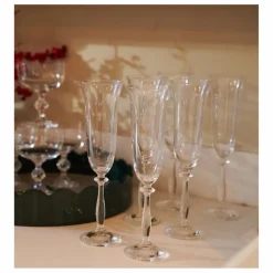 New Anna + Nina Flûtes Starry Eve - Set de 2 Transparent