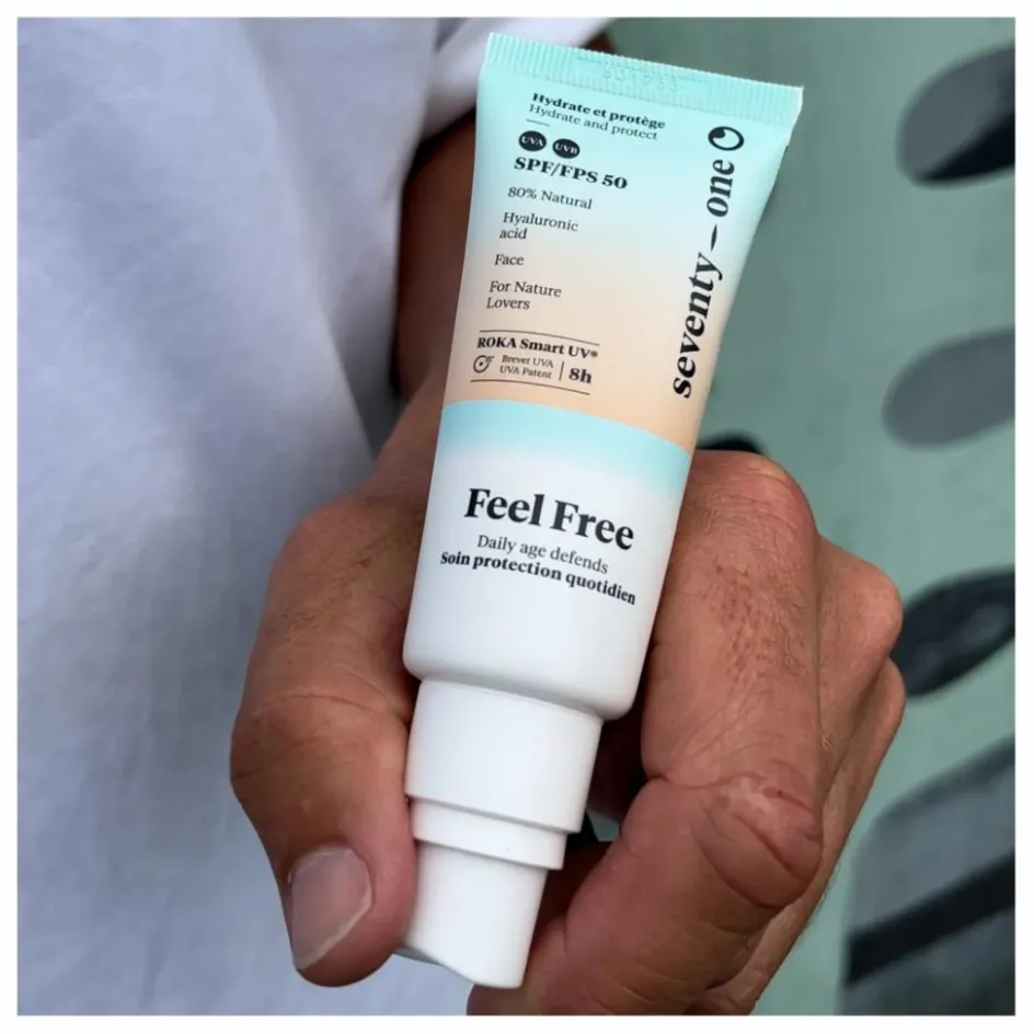 Fluide visage Feel Free SPF50 - 40ml Homme/Femme Soins Du Visage|Soins, Wellness
