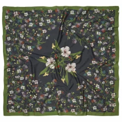 Foulard Bromflora Coton et Soie | Femme Écharpes, Foulards