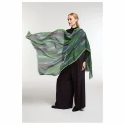 Clearance Mapoésie Foulard Edom Laine | Vert