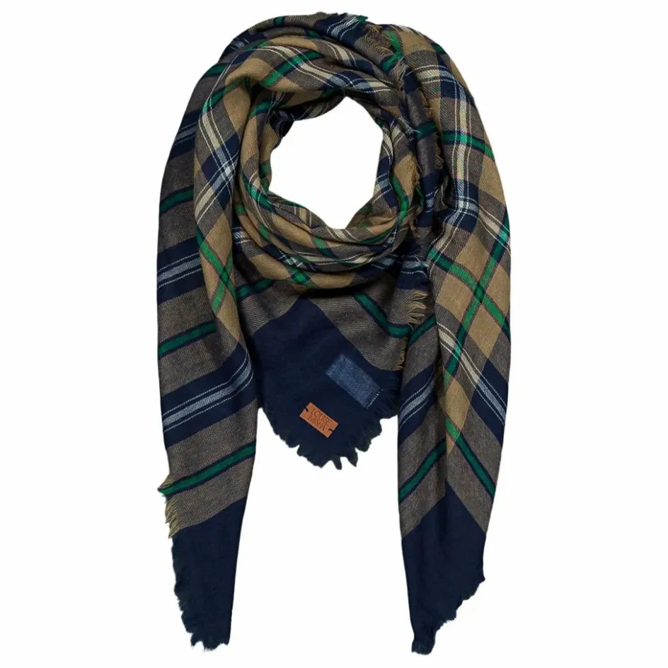 Femme Louise Misha Écharpes, Foulards*Foulard Mekness Carreaux Laine - Collection Femme |