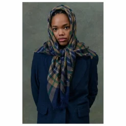 Femme Louise Misha Écharpes, Foulards*Foulard Mekness Carreaux Laine - Collection Femme |