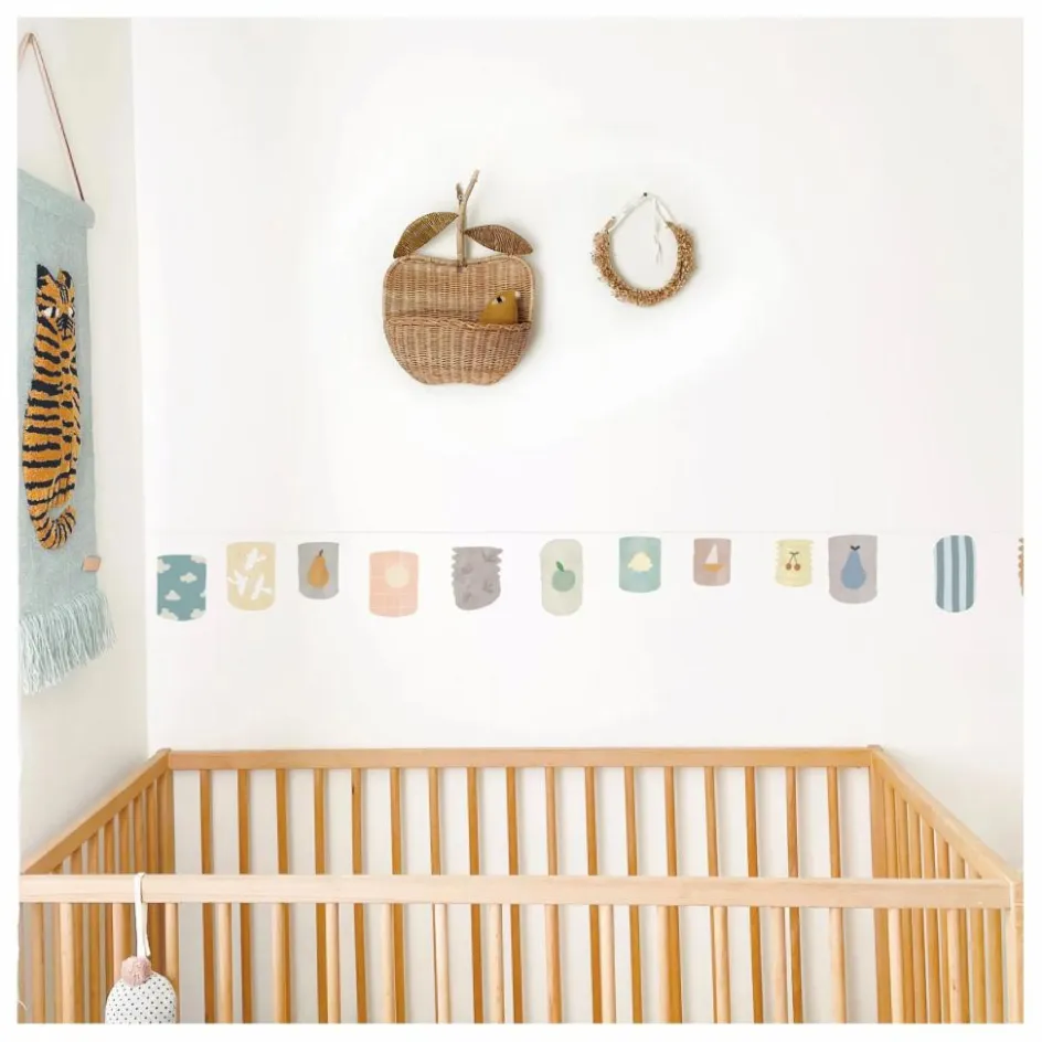 Frise Lampions | Enfant Décoration Murale|Déco Murale Enfant