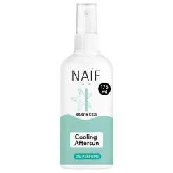 Naïf Natural Skincare Gel après-soleil en spray bébé et enfant sans parfum - 175 ml|Enfant Soins Du Visage|Protection Solaire