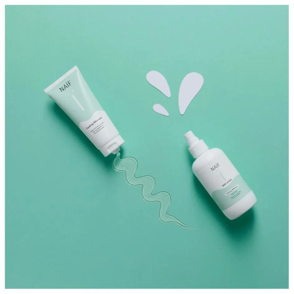 Naïf Natural Skincare Gel après-soleil en spray bébé et enfant sans parfum - 175 ml|Enfant Soins Du Visage|Protection Solaire